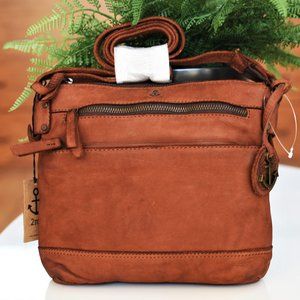 NEW HARBOUR 2ND  SUEDE Leather Crossbody Bag